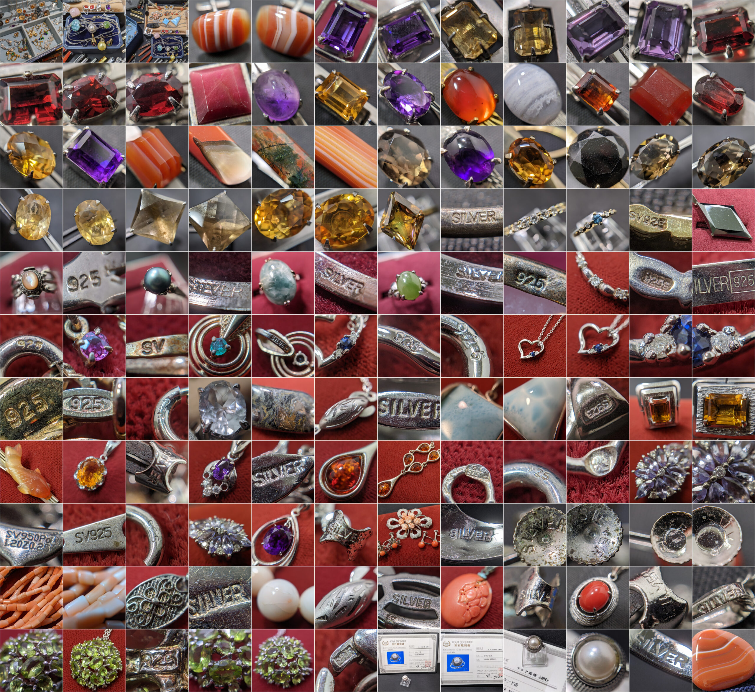 大量アクセサリー