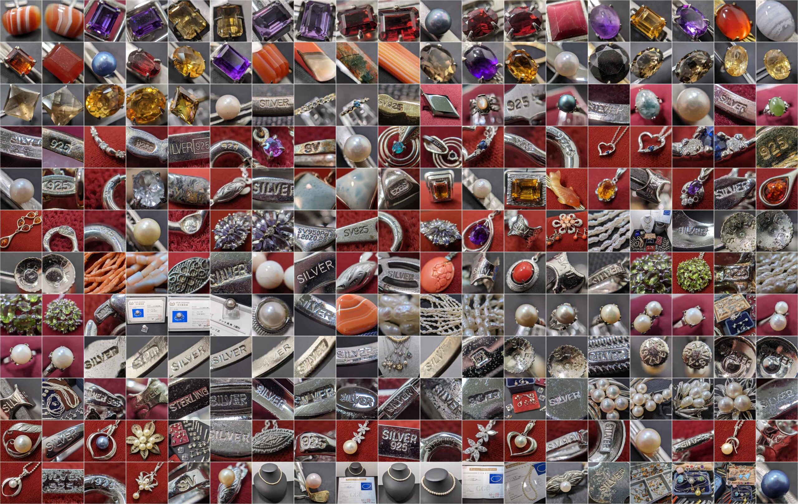 大量アクセサリー