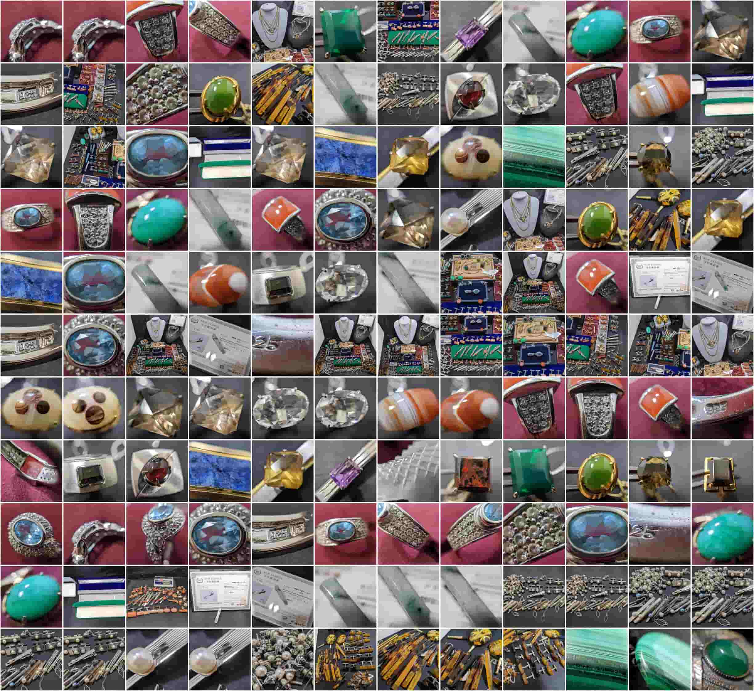 大量アクセサリー