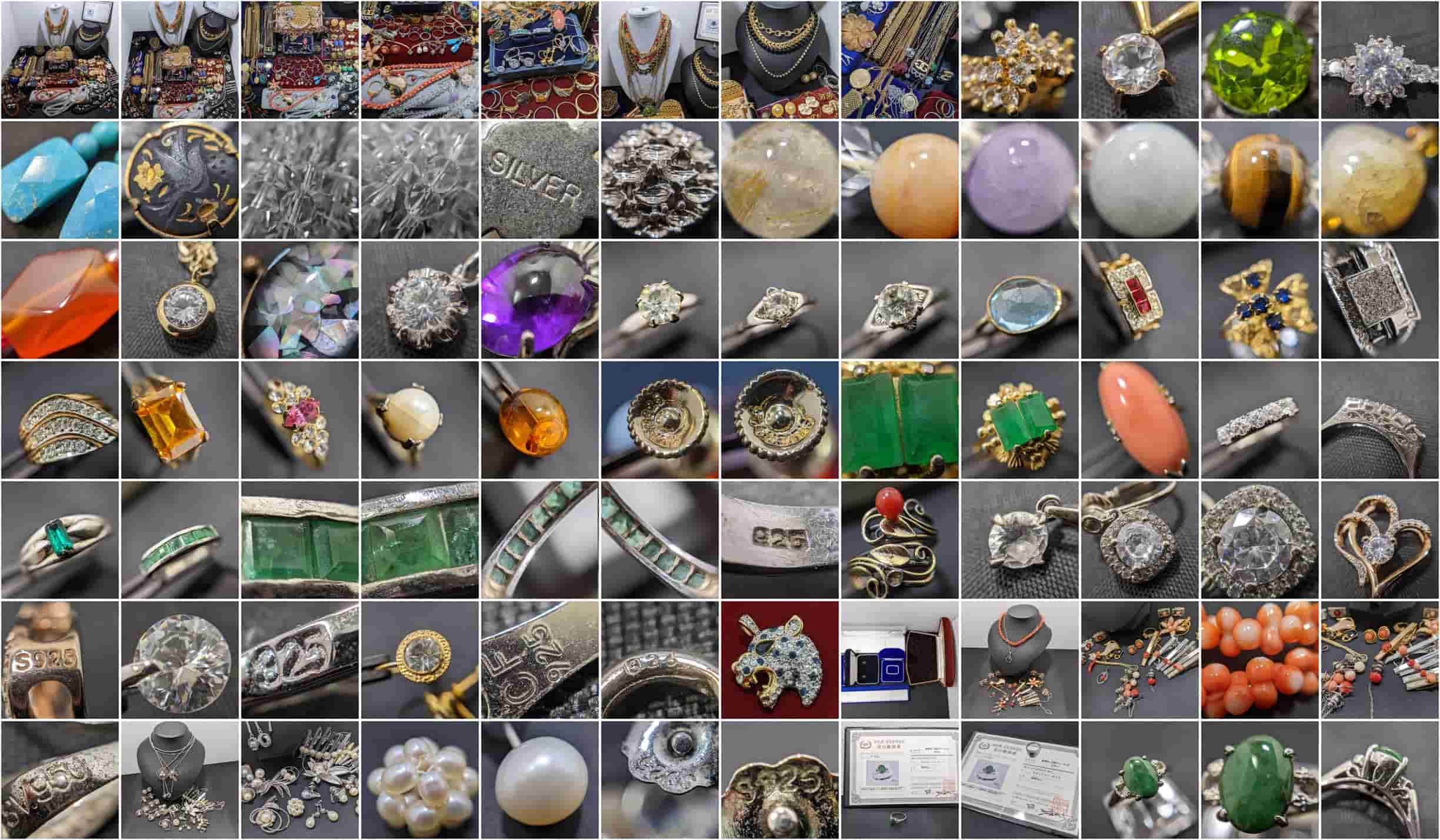 大量アクセサリー