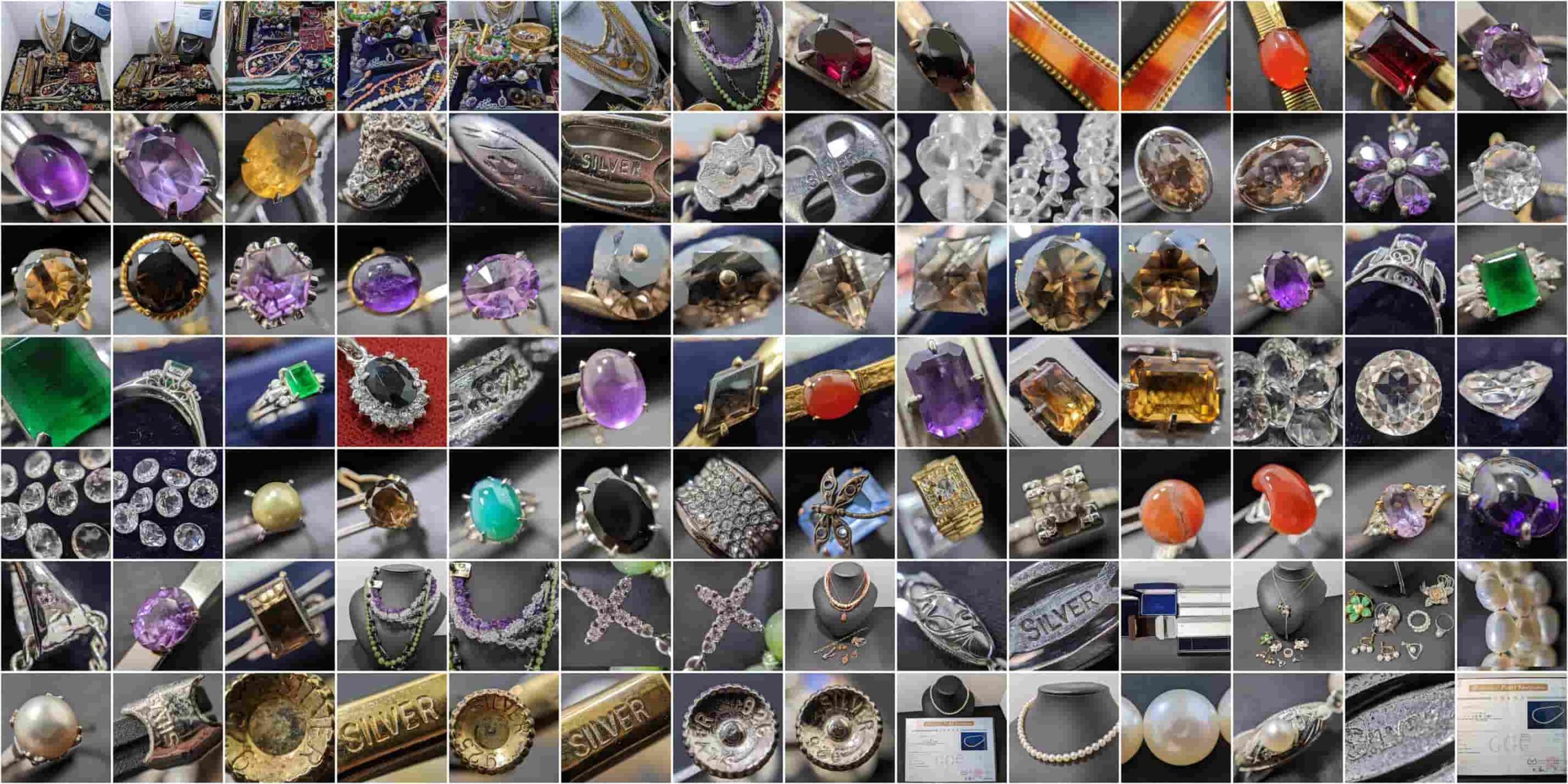 大量アクセサリー