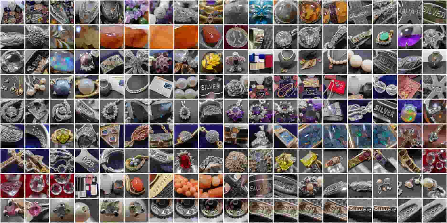 大量アクセサリー