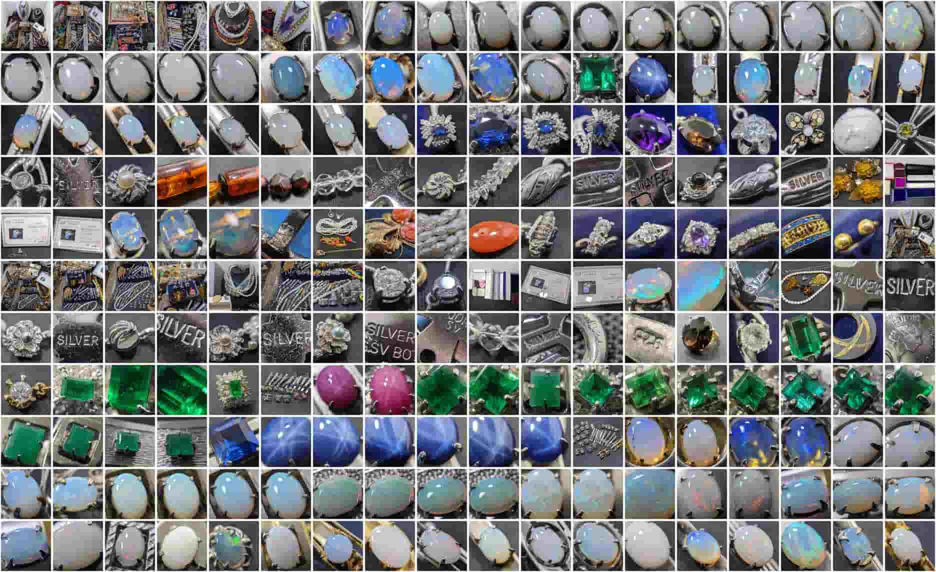 大量アクセサリー