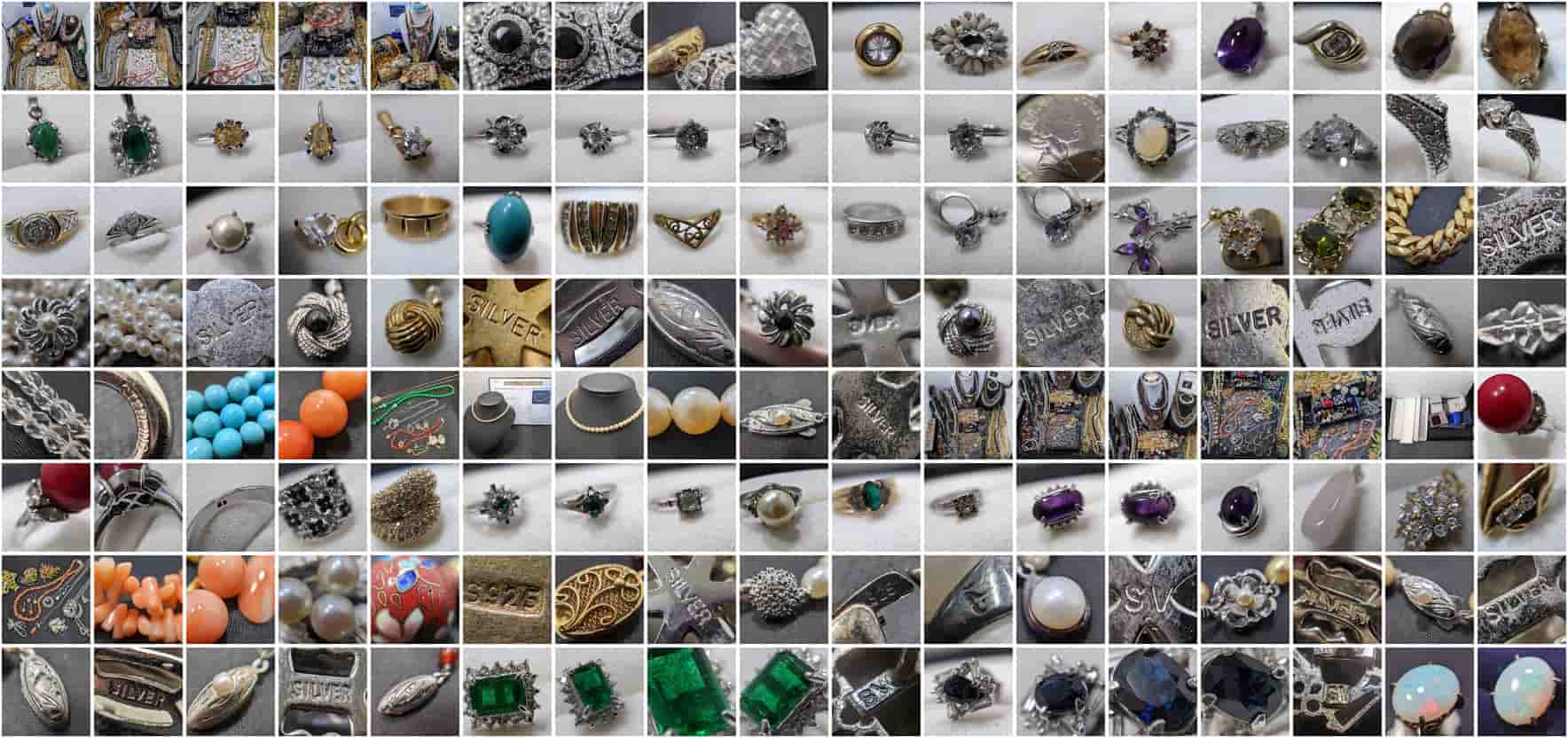 大量アクセサリー