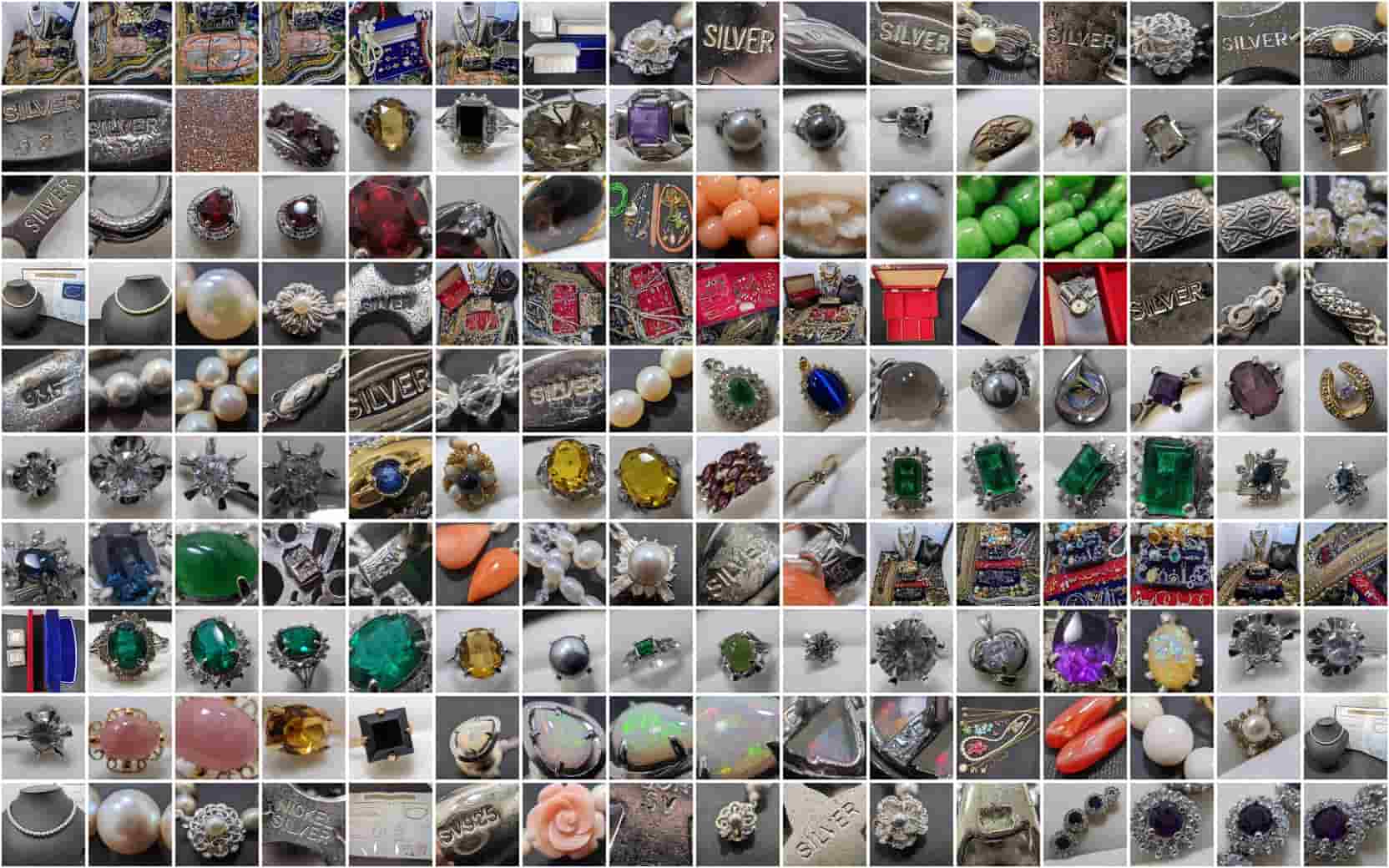 大量アクセサリー