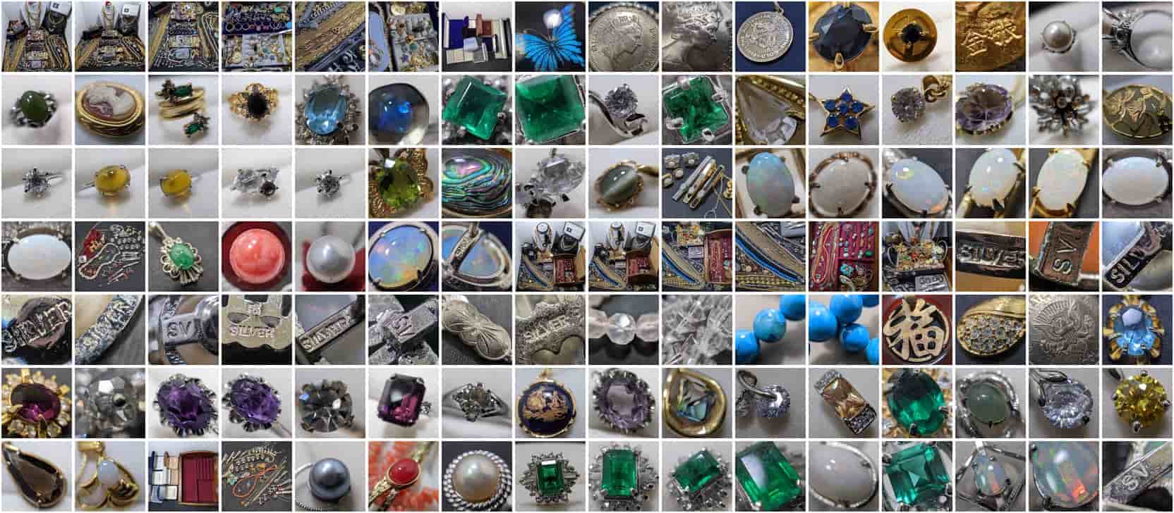 大量アクセサリー