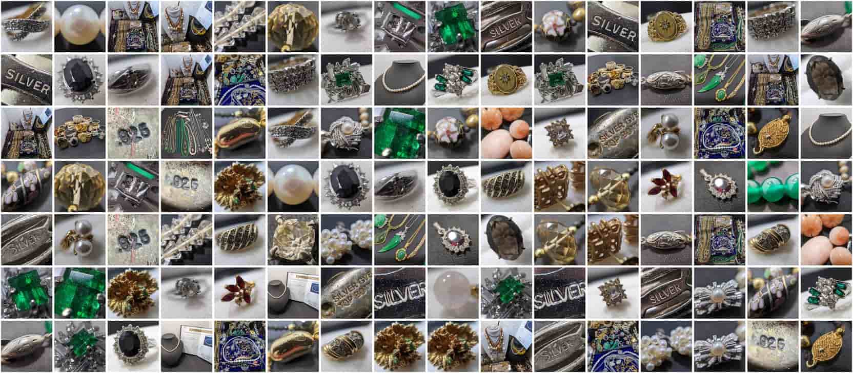 大量アクセサリー