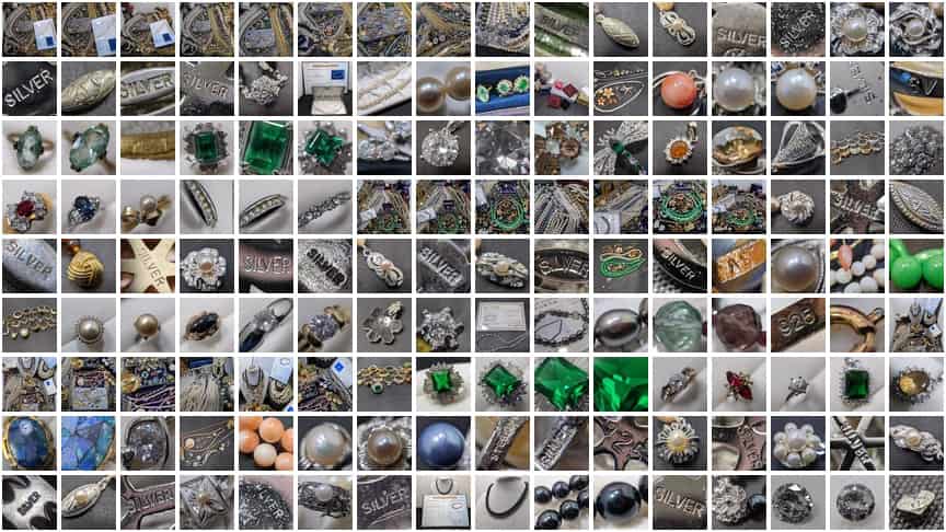 大量アクセサリー